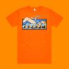 Mens Block Tee (Safety Colours) Thumbnail