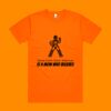 Mens Block Tee (Safety Colours) Thumbnail